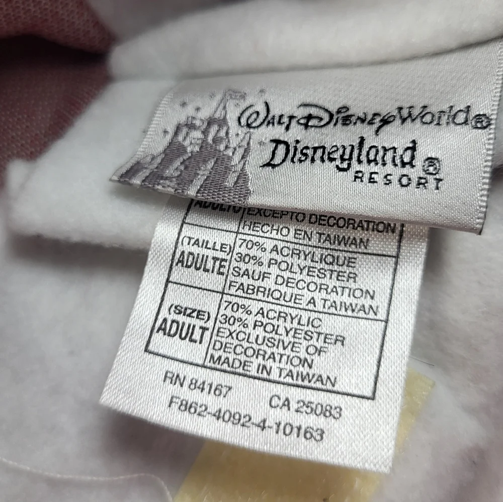 Disney Resort Adjustable Mickey Mouse Santa Hat